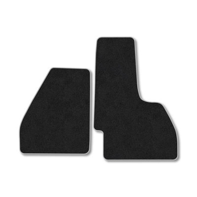 Car Mat Co Ferrari 328 (1986-1989) Premium Car Mats Tufted-Pile Carpet Grey Trim Tailored Fit Car Accessories Durable Set from B&Q