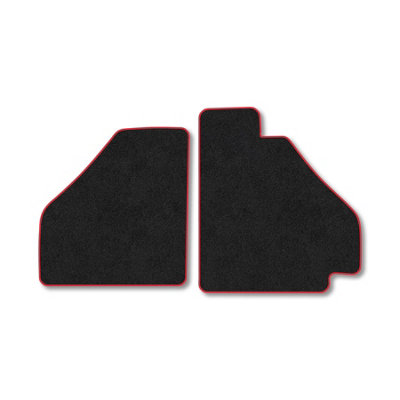 Car Mat Co Ferrari F355 (1995-1999) Premium Car Mats Tufted-Pile Carpet Red Trim Tailored Fit Car Accessories Durable Set from B&Q
