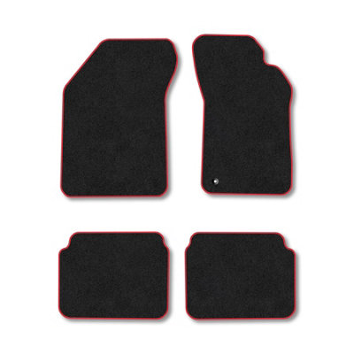 B&Q -  Chrysler Sebring (2006-2010) Premium Car Mats Tufted-Pile Carpet Red Trim Tailored Fit Car Accessories Durable Set