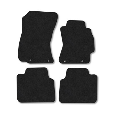 Car Mat Co Subaru Outback (2009-2014) Premium Car Mats Tufted-Pile Carpet Black Trim Tailored Fit Car Accessories Durable Set from B&Q
