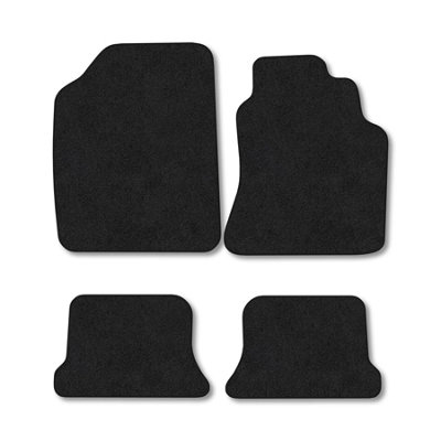 Car Mat Co Vw Carrado (1988-1995) Premium Car Mats Tufted-Pile Carpet Black Trim Tailored Fit Car Accessories Durable Set from B&Q