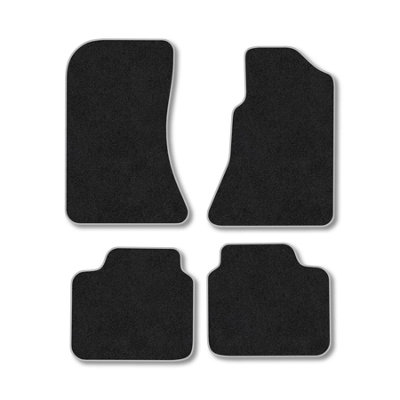 Car Mat Co Vauxhall Omega (1986-2004) Premium Car Mats Tufted-Pile Carpet Grey Trim Tailored Fit Car Accessories Durable Set from B&Q