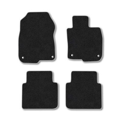 Car Mat Co Honda Cr-V (2018+) Premium Car Mats Tufted-Pile Carpet Grey Trim Tailored Fit Car Accessories Durable Set from B&Q