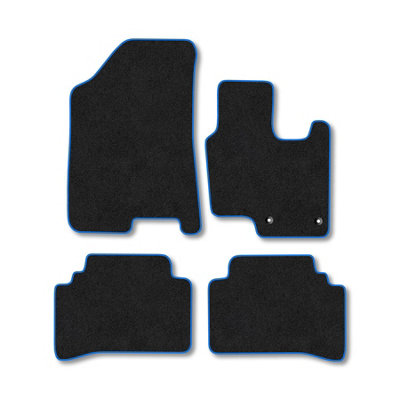 Car Mat Co Kia Sportage (2022+)  Phev Premium Car Mats Tufted-Pile Carpet Blue Trim Tailored Fit Car Accessories Durable Set from B&Q