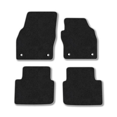 Car Mat Co Skoda Scala (2019+) Premium Car Mats Tufted-Pile Carpet Grey Trim Tailored Fit Car Accessories Durable Set from B&Q