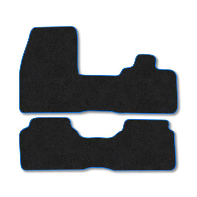 Car Mat Co Bmw I3 (2014+) Premium Car Mats Tufted-Pile Carpet Blue Trim Tailored Fit Car Accessories Durable Set from B&Q