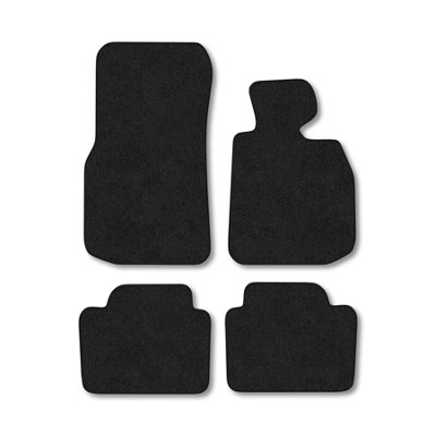 Car Mat Co Bmw 4 Series F36 Gran Coupe (2013-2020) Premium Car Mats Tufted-Pile Carpet Black Trim Tailored Fit Car Accessories Durable Set from B&Q