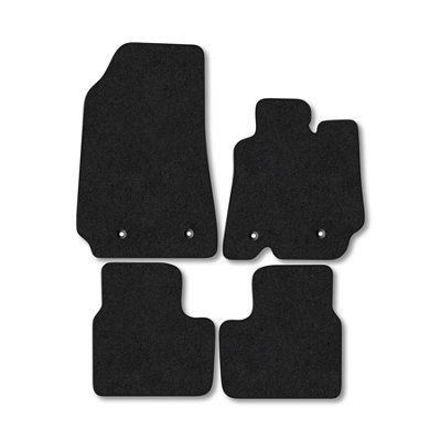 Car Mat Co Renault Arkana (2021+) Premium Car Mats Tufted-Pile Carpet Black Trim Tailored Fit Car Accessories Durable Set from B&Q