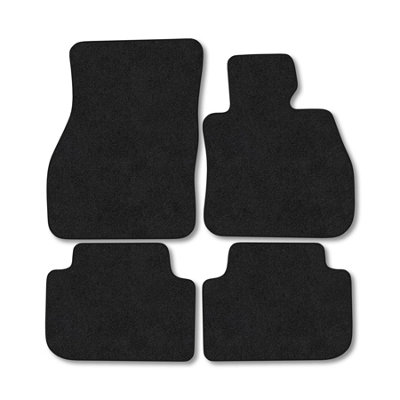 Car Mat Co Bmw 2 Series F44 Gran Coupe (2019+) Premium Car Mats Tufted-Pile Carpet Black Trim Tailored Fit Car Accessories Durable Set from B&Q