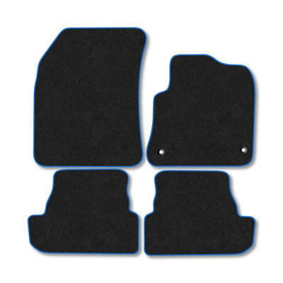 Car Mat Co Vauxhall Grandland (2020+)  Phev Premium Car Mats Tufted-Pile Carpet Blue Trim Tailored Fit Car Accessories Durable Set from B&Q