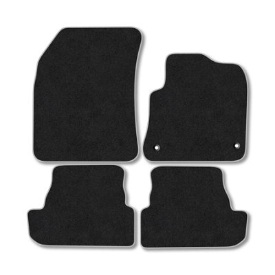 Car Mat Co Vauxhall Grandland (2020+)  Phev Premium Car Mats Tufted-Pile Carpet Grey Trim Tailored Fit Car Accessories Durable Set from B&Q