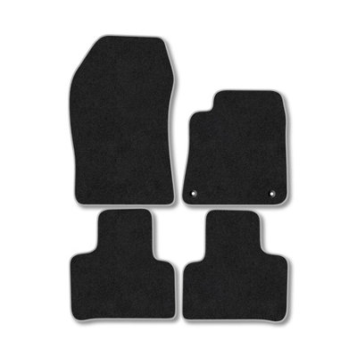 Car Mat Co Citroen C5X (2022+) Premium Car Mats Tufted-Pile Carpet Grey Trim Tailored Fit Car Accessories Durable Set from B&Q