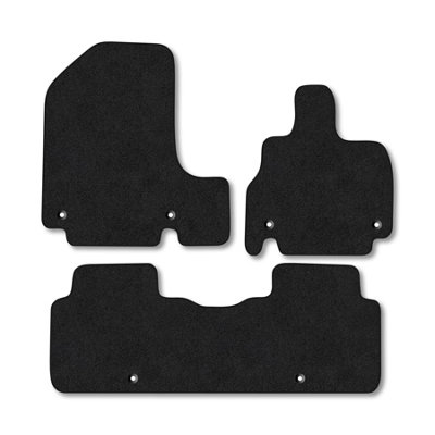 Car Mat Co Genesis Gv60 (2021+) Premium Car Mats Tufted-Pile Carpet Black Trim Tailored Fit Car Accessories Durable Set from B&Q