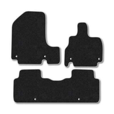 Car Mat Co Genesis Gv60 (2021+) Premium Car Mats Tufted-Pile Carpet Grey Trim Tailored Fit Car Accessories Durable Set from B&Q