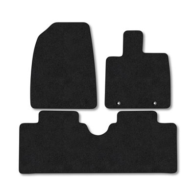 Car Mat Co Byd Dolphin (2023+) Premium Car Mats Tufted-Pile Carpet Black Trim Tailored Fit Car Accessories Durable Set from B&Q