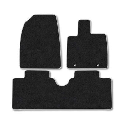 Car Mat Co Byd Dolphin (2023+) Premium Car Mats Tufted-Pile Carpet Grey Trim Tailored Fit Car Accessories Durable Set from B&Q