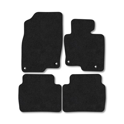 Car Mat Co Mazda Cx5 (2017+) Premium Car Mats Tufted-Pile Carpet Black Trim Tailored Fit Car Accessories Durable Set from B&Q