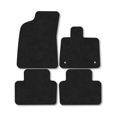 Car Mat Co Volvo Ex30 (2024+) Premium Car Mats Tufted-Pile Carpet Black Trim Tailored Fit Car Accessories Durable Set from B&Q