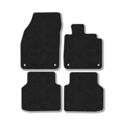 Car Mat Co Skoda Enyaq (2021+) Premium Car Mats Tufted-Pile Carpet Grey Trim Tailored Fit Car Accessories Durable Set from B&Q