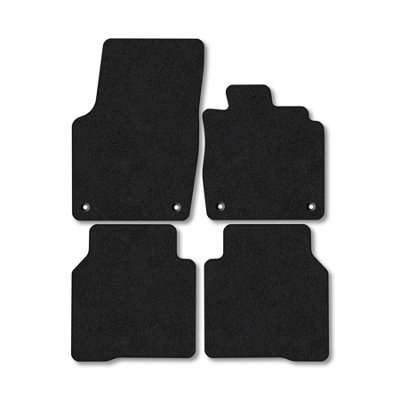Car Mat Co Vw Id.7 Tourer (2023+) Premium Car Mats Tufted-Pile Carpet Black Trim Tailored Fit Car Accessories Durable Set from B&Q