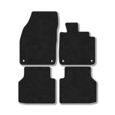 Car Mat Co Skoda Elroq (2025+) Premium Car Mats Tufted-Pile Carpet Grey Trim Tailored Fit Car Accessories Durable Set from B&Q