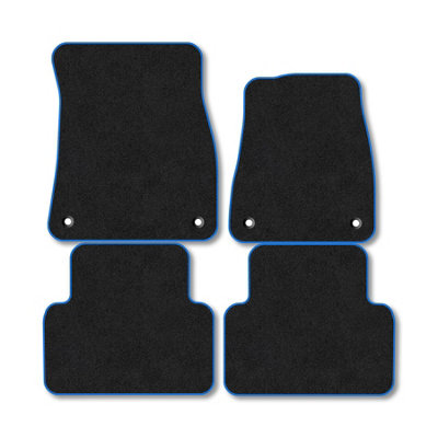 Car Mat Co Audi A5 Avant 2025+ Car Mats Blue Trim Carpet Tailored Fit Easy Clean With Clips from B&Q