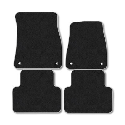 Car Mat Co Audi A5 Avant 2025+ Car Mats Grey Trim Carpet Tailored Fit Easy Clean With Clips from B&Q