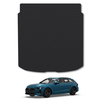 Car Mat Co Audi A5 Avant (2025+) Rubber Boot Mat Tailored Accessory Protector Liner Durable Waterproof Accessories from B&Q