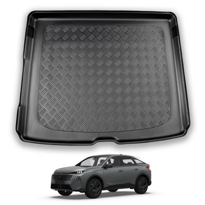 Nomad Peugeot 3008 (2024+) Boot Liner (Upper Boot Position) Tailored Boot Protector Waterproof Raised Edges Custom Fit Accessory from B&Q