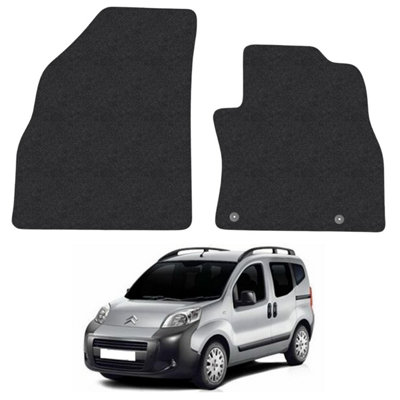 Car Mat Co Citroen Nemo (2008+)  Van Mats Tailored Fit Easy-Clean Car Accessories Durable from B&Q