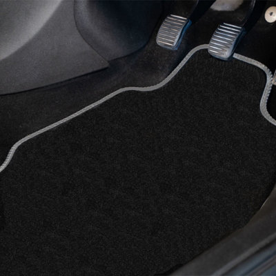 Car Mat Co Fiat Doblo (2001-2010) (Combi)  Van Mats Tailored Fit Easy-Clean Car Accessories Durable from B&Q