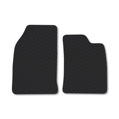Car Mat Co Ford Fiesta (2002-2008) (Mk5) (Van) 5mm Thick Rubber Van Mats from B&Q