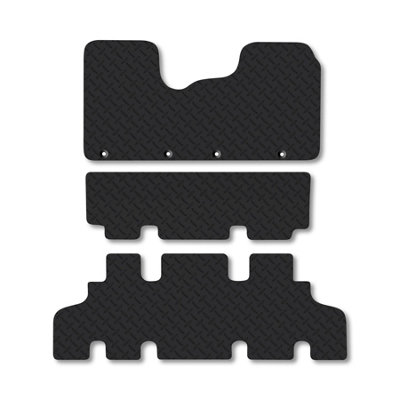 Car Mat Co Nissan Nv300 (2016+) (Combi) 5mm Thick Rubber Van Mats from B&Q
