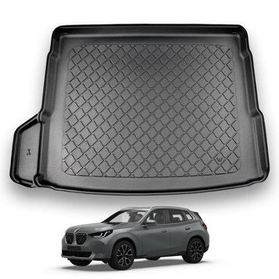 Nomad Suzuki X3 Mhev (2024+) Boot Liner Premium Tailored Boot Mat Protector Easy Install Thermoplastic Waterproof Raised Edges from B&Q