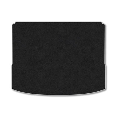 B&Q -  Kia Niro (2022+) (Hybrid Upper-Boot) Boot Liner Tailored Accessory Protector Anti-Slip Durable Pet Friendly Carpet Grey Trim