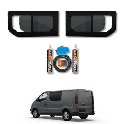 Van Demon Fiat Talento (2016-2020) Opening Side WindowsVan GlassCamperConversion from B&Q