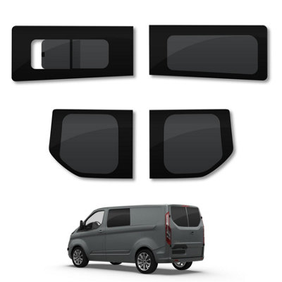 B&Q -  Ford Transit Custom (2013-2023) Opening PassFixed DriverRear Door Windows