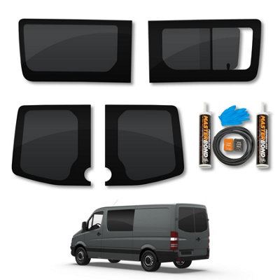 Van Demon Mercedes Sprinter (2006-2018) Fixed PassengerOpening DriverRear Door from B&Q