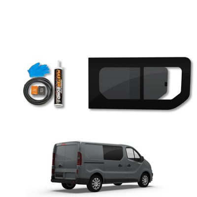 Van Demon Nissan Nv300 (2016-2021) Opening Driver Side WindowAnd Fitting KitVan Glass from B&Q