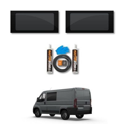 Van Demon Toyota Proace Max (2023+) Fixed Side WindowsAnd Fitting KitVan GlassCamper from B&Q