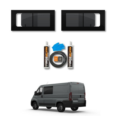 Van Demon Toyota Proace Max (2023+) Opening Side WindowsAnd Fitting KitVan GlassCamper from B&Q