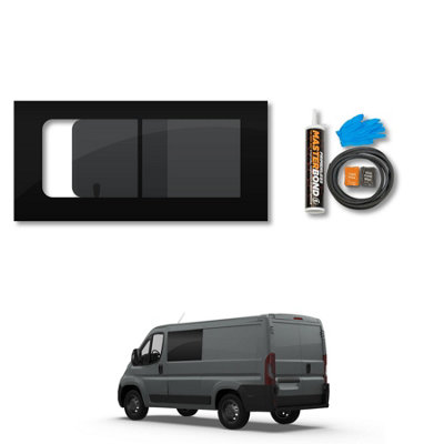 Van Demon Toyota Proace Max (2023+) Opening Passenger Side WindowAnd Fitting KitVan Glass from B&Q