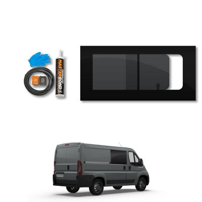 Van Demon Toyota Proace Max (2023+) Opening Driver Side WindowAnd Fitting KitVan Glass from B&Q