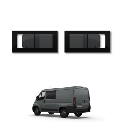 Van Demon Vauxhall Movano (2021+) Opening Side WindowsVan GlassCamperConversion from B&Q