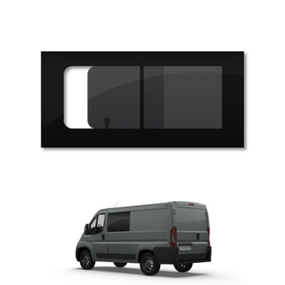 B&Q -  Vauxhall Movano (2021+) Opening Passenger Side WindowVan GlassCamper