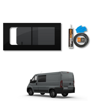 Van Demon Vauxhall Movano (2021+) Opening Passenger Side WindowAnd Fitting KitVan Glass