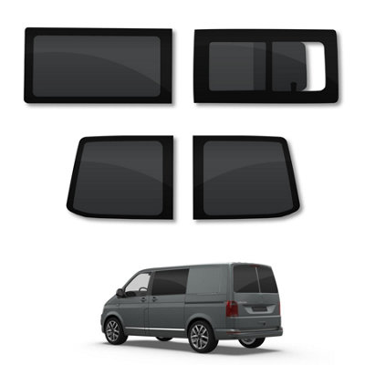 Van Demon Vw Transporter (2015-2022) Fixed PassengerOpening DriverRear Door Windows
