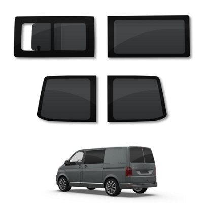 Van Demon Vw Transporter (2015-2022) Opening PassengerFixed DriverRear Door Windows from B&Q