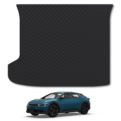 Car Mat Co Kia Ev6 (2021+) Rubber Boot Mat Tailored Accessory Protector Liner Durable Waterproof Accessories from B&Q