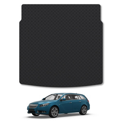 Car Mat Co Vauxhall Insignia Estate (2008-2017) Rubber Boot Mat Tailored Accessory Protector Liner Durable Waterproof Accessories from B&Q